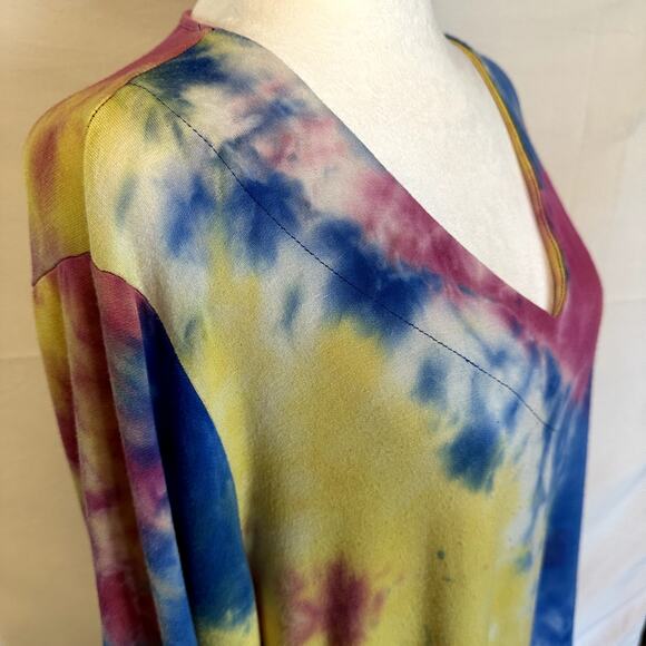 Chacha Vente Super Soft Tie Dye Woman's Pullover Leisurewear XL - Picture 2 of 7